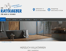 Tablet Screenshot of ihr-rathgeber.de